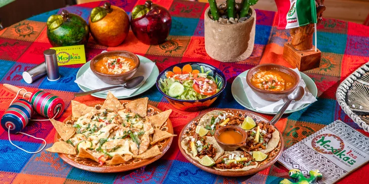 Degustačné mexické menu pre 2 osoby v pravej mexickej reštaurácii