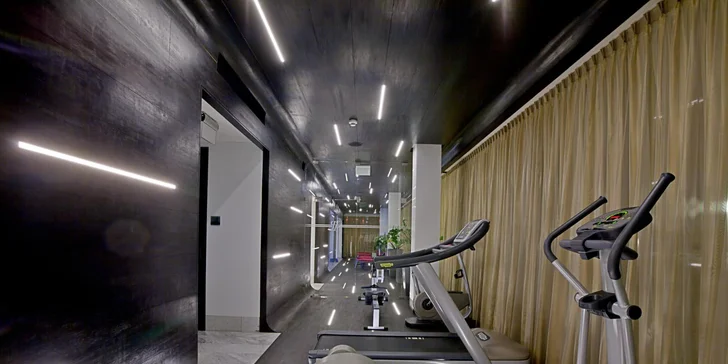 K dispozici máte i fitness centrum.