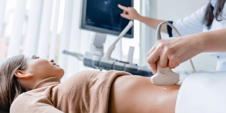 Dôkladné ultrasonografické vyšetrenie brušnej dutiny či mäkkých častí lekárom v Prevent clinic