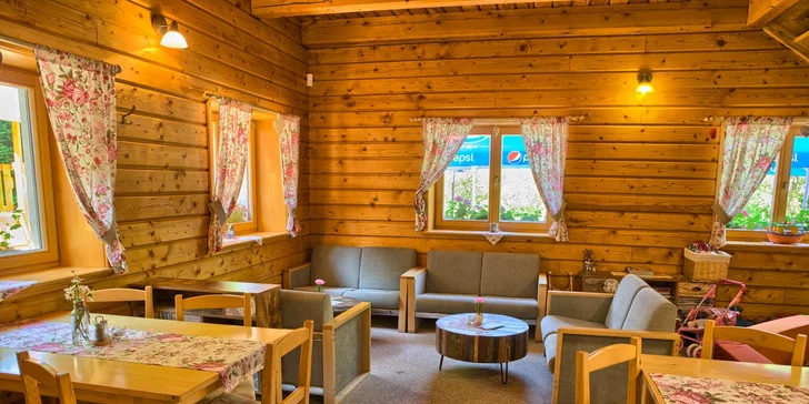 V restauraci si vychutnáte polopenzi.