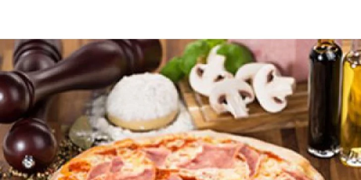 2 křupavé pizzy o průměru 32 cm v pizzerii La Vera