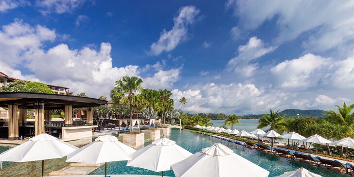 6–12 nocí v luxusním thajském 5* resortu se soukromou pláží a dvěma bazény na Phuketu