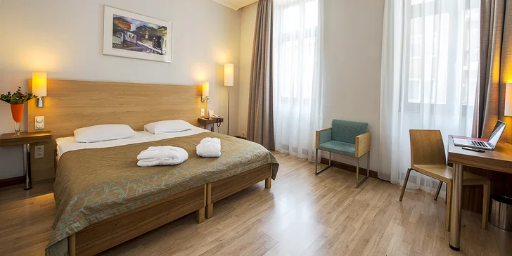 Skvělý 4* odpočinek v centru Budapešti: snídaně, neomezený vstup do sauny