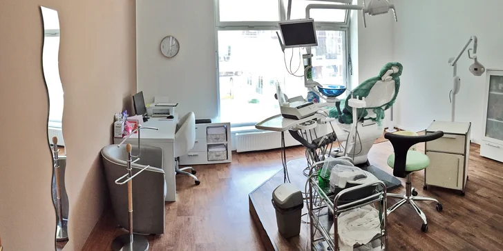 Profesionální dentální hygiena vč. ultrazvuku i airflow s možností bělení zubů
