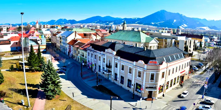 Podzim v Liptovském Mikuláši: pobyt s polopenzí v historickém hotelu