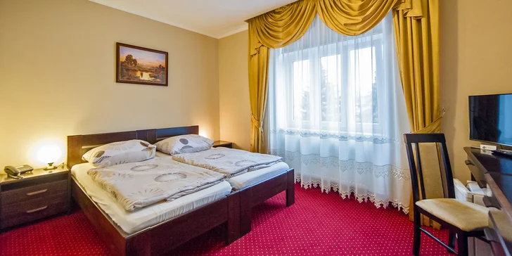 Podzim v Liptovském Mikuláši: pobyt s polopenzí v historickém hotelu