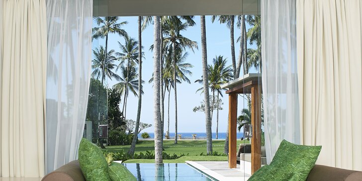 Exotický 4* resort s lázněmi na Bali: 7–14 nocí se snídaní, 2 bazény, lázně a česky hovořící delegát na telefonu