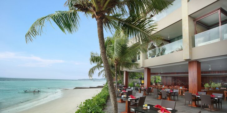 Exotický 4* resort s lázněmi na Bali: 6–12 nocí se snídaní, 2 bazény, lázně