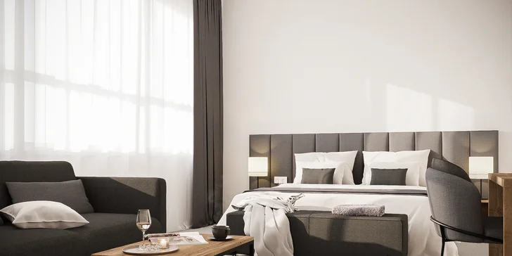 Vybrat si můžete i moderní pokoje v hotelu Limba.