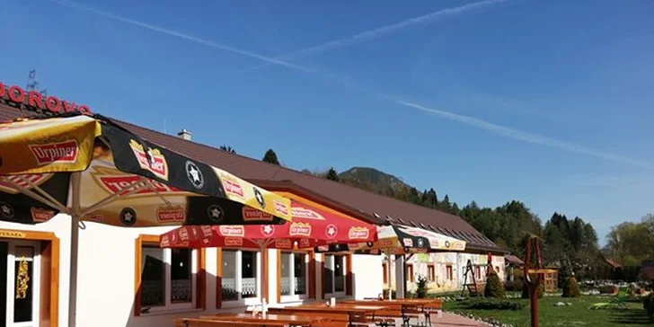 Pobyt se stravou pro rodiny nebo páry: relax i aktivní vyžití v NP Velká Fatra