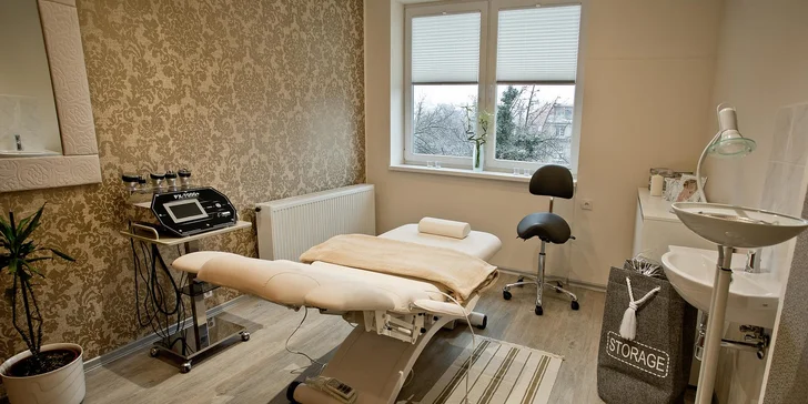 Odstranění celulitidy: lymfodrenáž, kavitace i Lipolaser: 1 až 5 ošetření