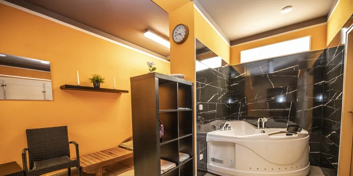 Na wellness sudy, saunu a vířivku máte 10% slevu.