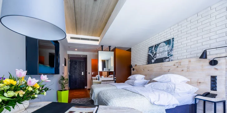 Pobyt v luxusním 5* hotelu v polském Řešově: velké pokoje, jídlo i wellness