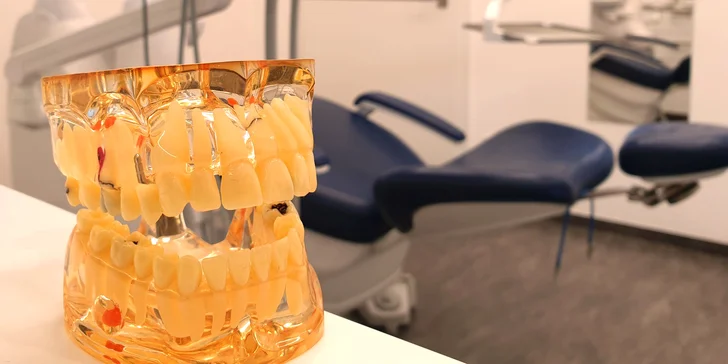 Dentální hygiena pro jednoho: konzultace, čištění a leštění zubů i fluoridace