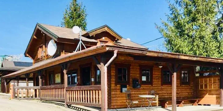 Krkonošský ráj u Vrchlabí: nově zrekonstruovaný srub, vila či mobilní dům