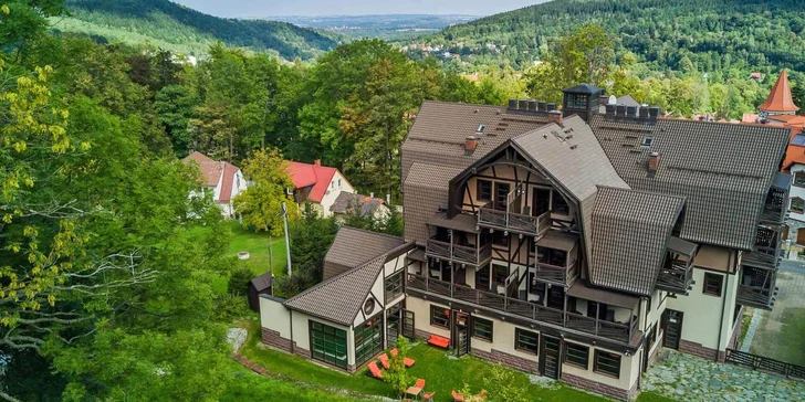 Horský wellness pobyt v Polsku: snídaně či polopenze, procedury i české pivo