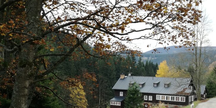 Jaro, léto i podzim v Krkonoších: pobyt s polopenzí i privátním wellness