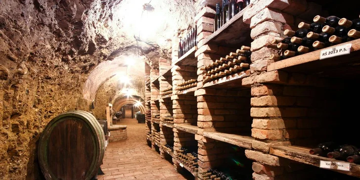 Hned první večer si vychutnáte degustaci vína z vlastních vinic.
