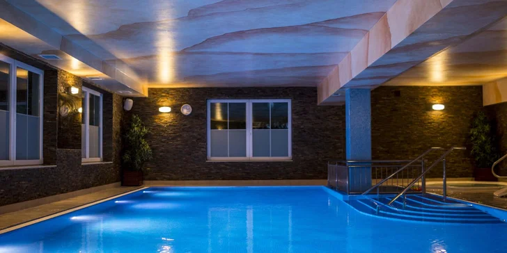 V ceně každého pobytu máte neomezený vstup do wellness v čase od 10 do 21 h. 