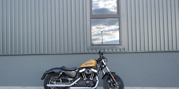 Americká jízda s Harley Davidson Forty-Eight: 1 až 8 hodin vč. instruktáže