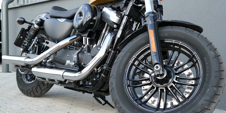 Americká jízda s Harley Davidson Forty-Eight: 1 až 8 hodin vč. instruktáže
