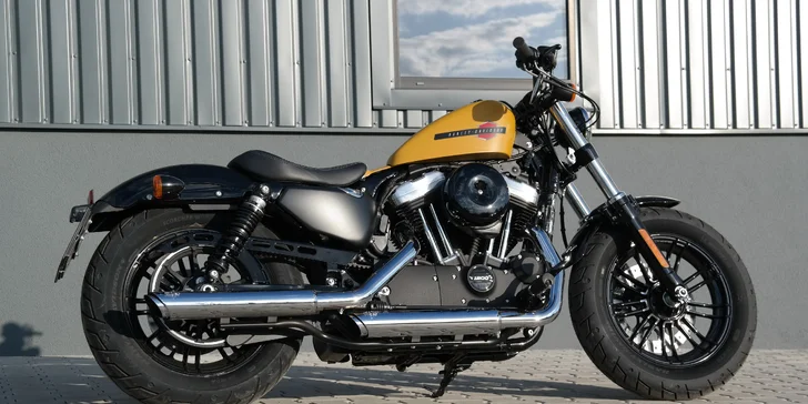 Americká jízda s Harley Davidson Forty-Eight: 1 až 8 hodin vč. instruktáže
