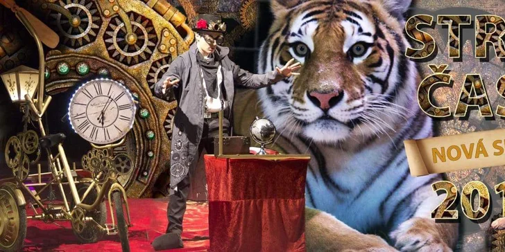 Cirkus Jo-Joo: představení Stroj času pro děti i dospělé