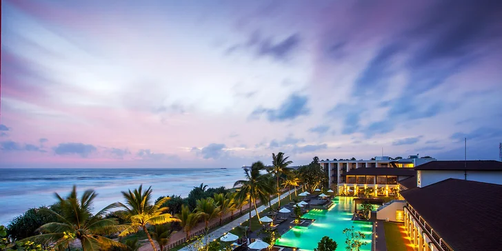 4* resort na pohádkové Srí Lance: 6–12 nocí, vodní sporty a krásná pláž, 1 dítě do 5,99 má pobyt zdarma