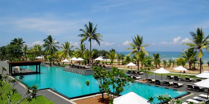 4* resort na pohádkové Srí Lance: 6–12 nocí, vodní sporty a krásná pláž, 1 dítě do 5,99 má pobyt zdarma