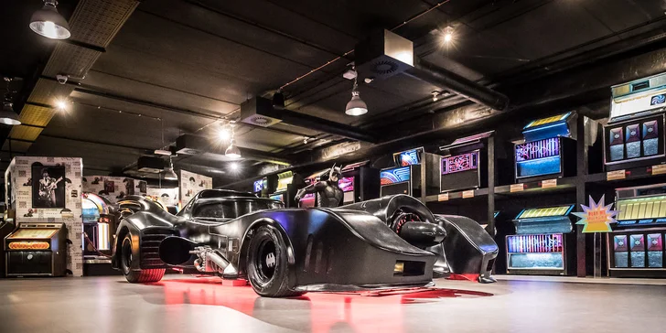 Vstupenka do muzea jukeboxů a pinballů vč. hracích tokenů pro děti i dospělé