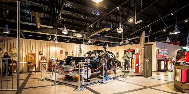 Vstupenka do muzea jukeboxů a pinballů vč. hracích tokenů pro děti i dospělé
