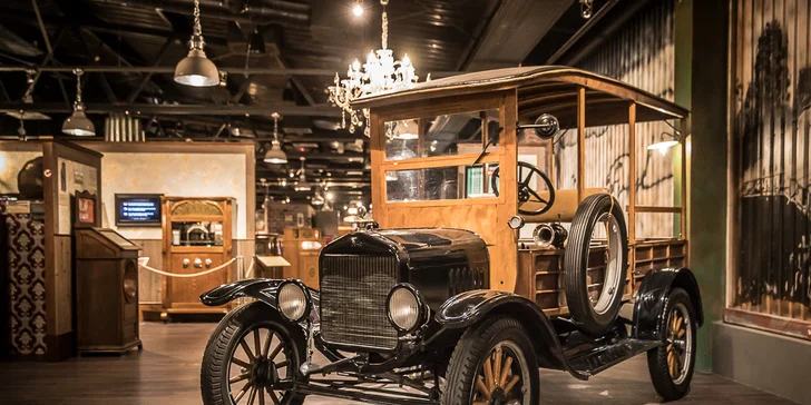 Vstupenka do muzea jukeboxů a pinballů vč. hracích tokenů pro děti i dospělé