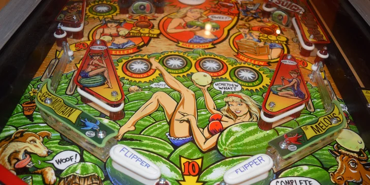 Vstupenka do muzea jukeboxů a pinballů vč. hracích tokenů pro děti i dospělé