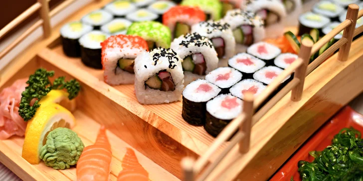 Sushi sety v restauraci Yosoki: ryby a zelenina, ale i chobotnice či závitky