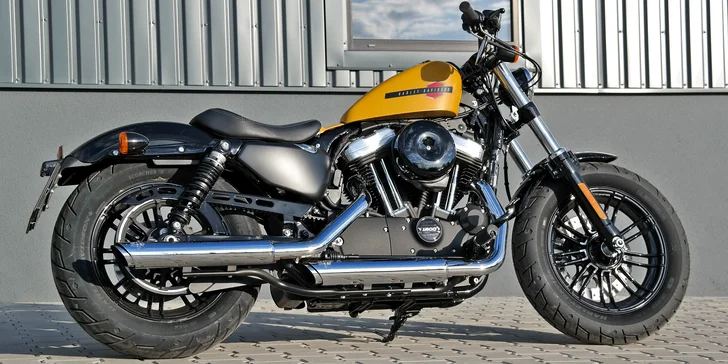 Americká jízda s Harley Davidson Forty-Eight: 1 až 8 hodin vč. instruktáže