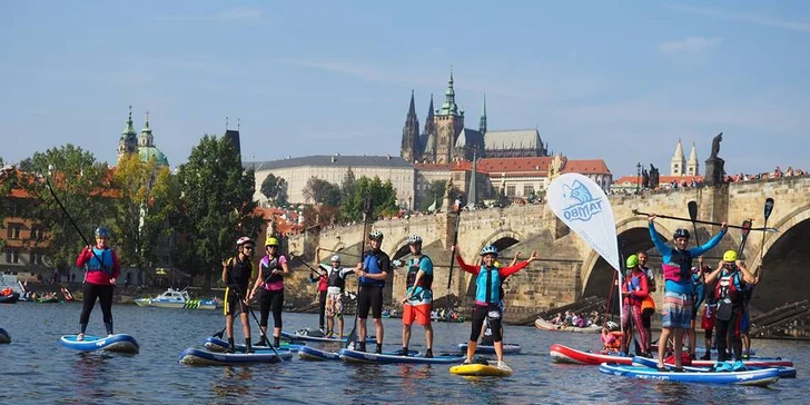 Na vlnách zábavy: paddleboarding pro jednoho i pro dva