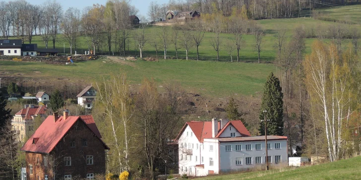 Pobyt v krásné přírodě Frýdlantského výběžku i se snídaní či polopenzí