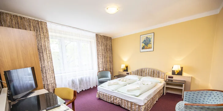 Relax pro dva v Krušných horách: polopenze a vstup do wellness