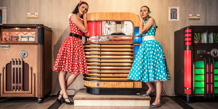 Vstupenka do muzea jukeboxů a pinballů vč. hracích tokenů pro děti i dospělé