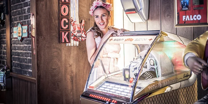 Vstupenka do muzea jukeboxů a pinballů vč. hracích tokenů pro děti i dospělé