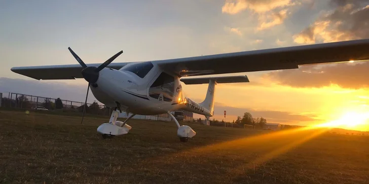 Pilotem na zkoušku: 20 nebo 30 minut seznamovacího letu nad hrady a zámky