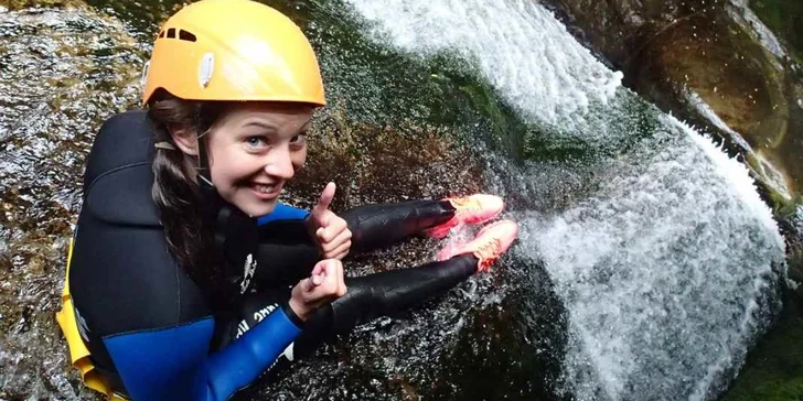 Rafting a canyoning ve Slovinsku na řece Soča. Aqua rodeo, jaké jste ještě nezažili