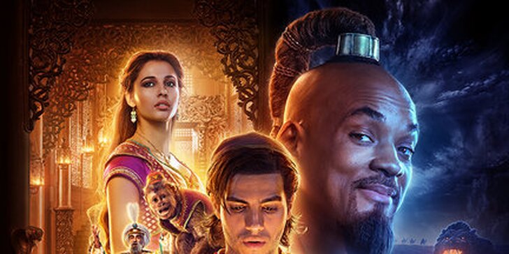 Vstupenka do kina na rodinnou komedii Aladin na Kinolodi