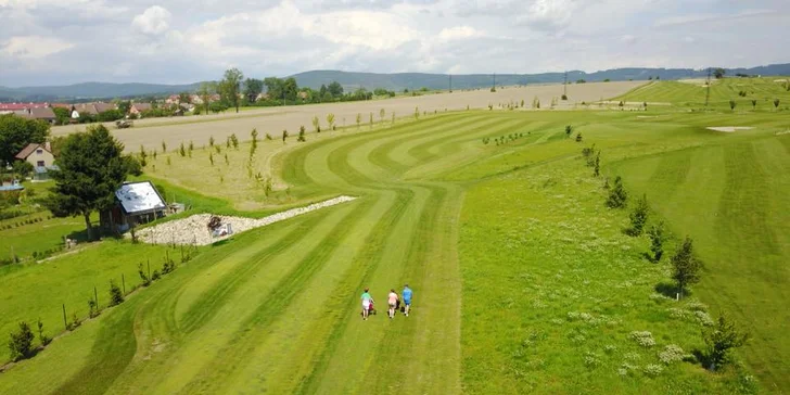 Aktivní 3denní pobyt pro milovníky výletů i golfisty u Broumovských stěn