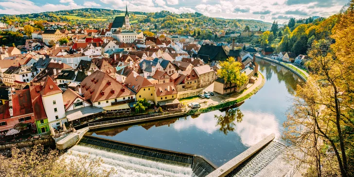 Pobyt v Českém Krumlově: krásné apartmány s kuchyňkou až pro 4 osoby