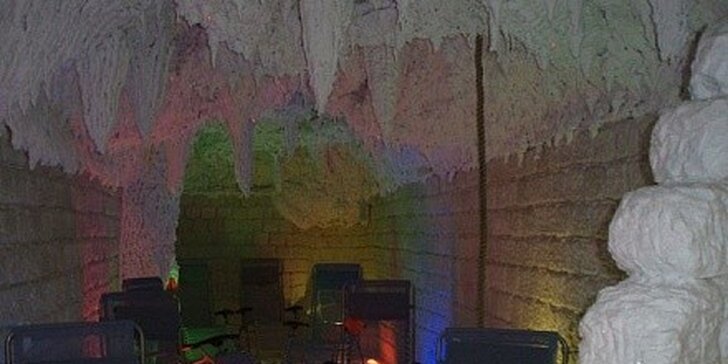 45minut relaxace v Solné jeskyni v Turnově pro 1 osobu