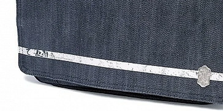 Stylová džínová brašna GOLLA na notebook do velikosti 11,6" – pouze 899 Kč