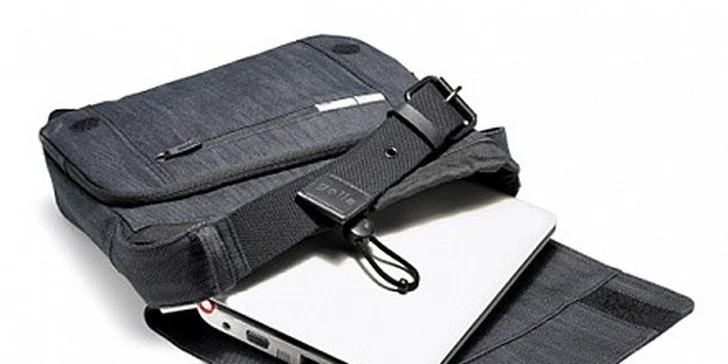 Stylová džínová brašna GOLLA na notebook do velikosti 11,6" – pouze 899 Kč