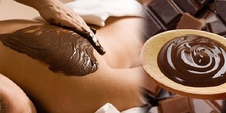 Čokoládová masáž – královna mezi masážemi v délce 90 minut