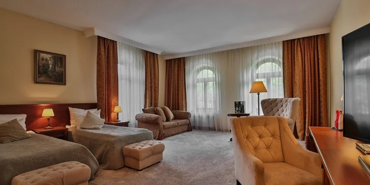 Luxusní relaxace v Zakopaném s výhledem na Tatry a neomezeným vstupem do wellness